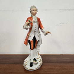 Period Gentleman Dresden Figurine | Antique & Vintage | Moonee Ponds Antiques | Australia Wide Delivery