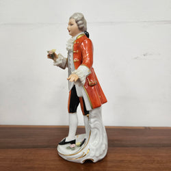 Period Gentleman Dresden Figurine | Antique & Vintage | Moonee Ponds Antiques | Australia Wide Delivery