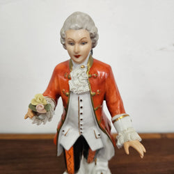 Period Gentleman Dresden Figurine | Antique & Vintage | Moonee Ponds Antiques | Australia Wide Delivery