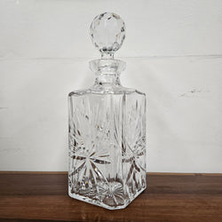 Vintage Crystal Spirit Decanter | Antique & Vintage | Moonee Ponds Antiques | Australia Wide Delivery