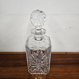 Vintage Crystal Spirit Decanter