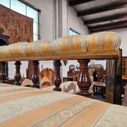 Beauitfully Carved Antique Edwardian Chaise Lounge | Antique & Vintage | Moonee Ponds Antiques | Australia Wide Delivery