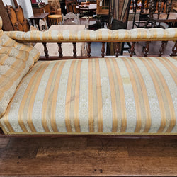 Beauitfully Carved Antique Edwardian Chaise Lounge | Antique & Vintage | Moonee Ponds Antiques | Australia Wide Delivery