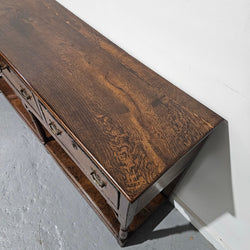 Rare & Hard to Find Early 19th Century Three Drawer Oak Kitchen Dresser Base | Antique & Vintage | Moonee Ponds Antiques | Australia Wide Delivery