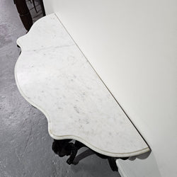 Louis XV Style 19th Century French Rosewood Marble Top Console Table | Antique & Vintage | Moonee Ponds Antiques | Australia Wide Delivery