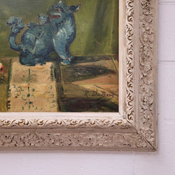 Signed Oil on Canvas in an Ornate Frame | Antique & Vintage | Moonee Ponds Antiques | Australia Wide Delivery