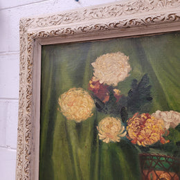 Signed Oil on Canvas in Ornate Frame