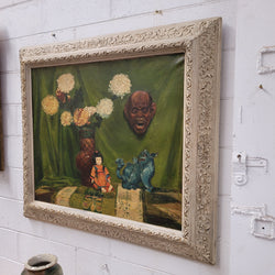 Signed Oil on Canvas in an Ornate Frame | Antique & Vintage | Moonee Ponds Antiques | Australia Wide Delivery