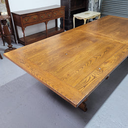 Bespoke Spanish Style Three Meter Long Dining Table