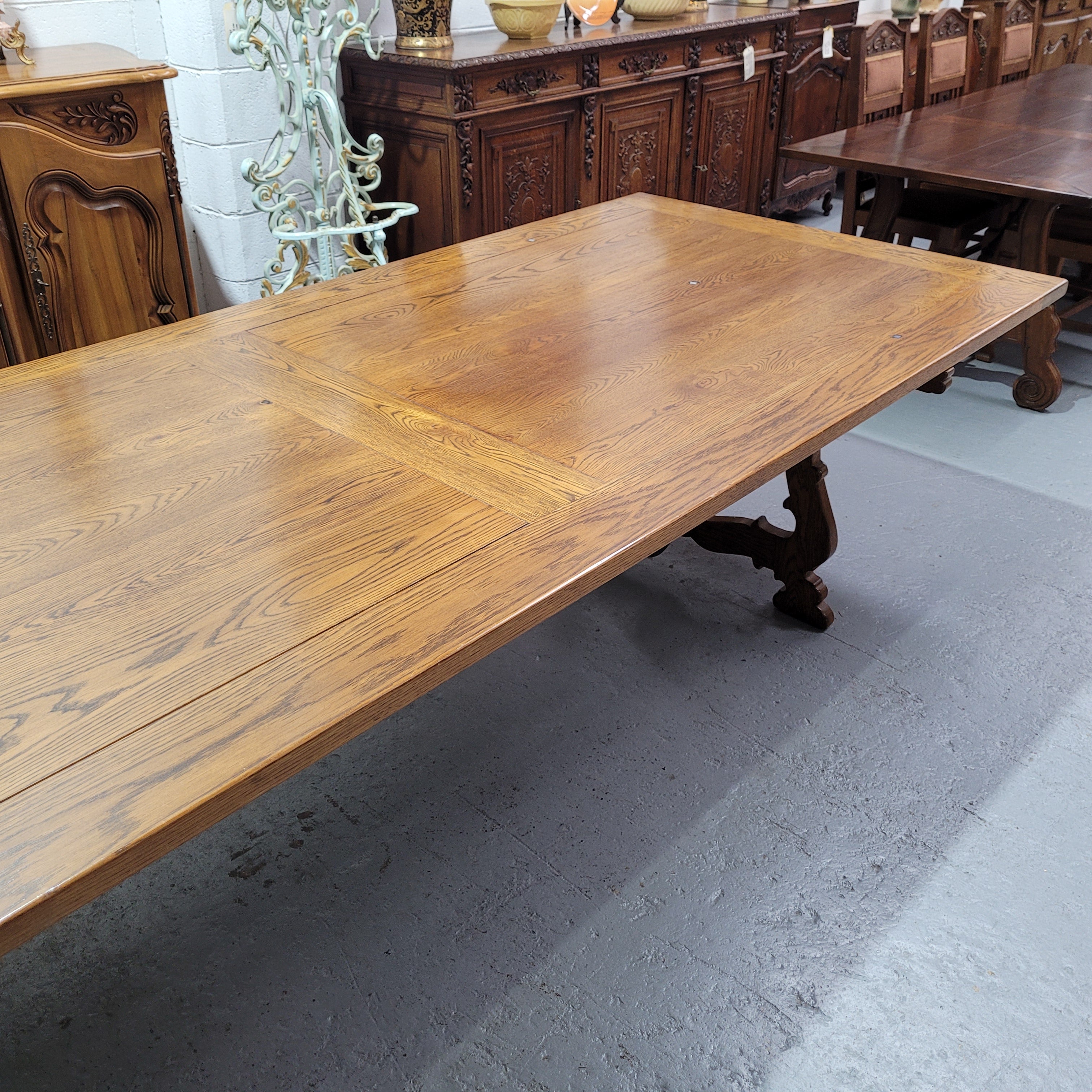 Bespoke Spanish Style Three Meter Long Dining Table | Antique & Vintage | Moonee Ponds Antiques | Australia Wide Delivery