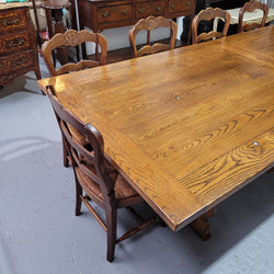 Bespoke Spanish Style Three Meter Long Dining Table | Antique & Vintage | Moonee Ponds Antiques | Australia Wide Delivery