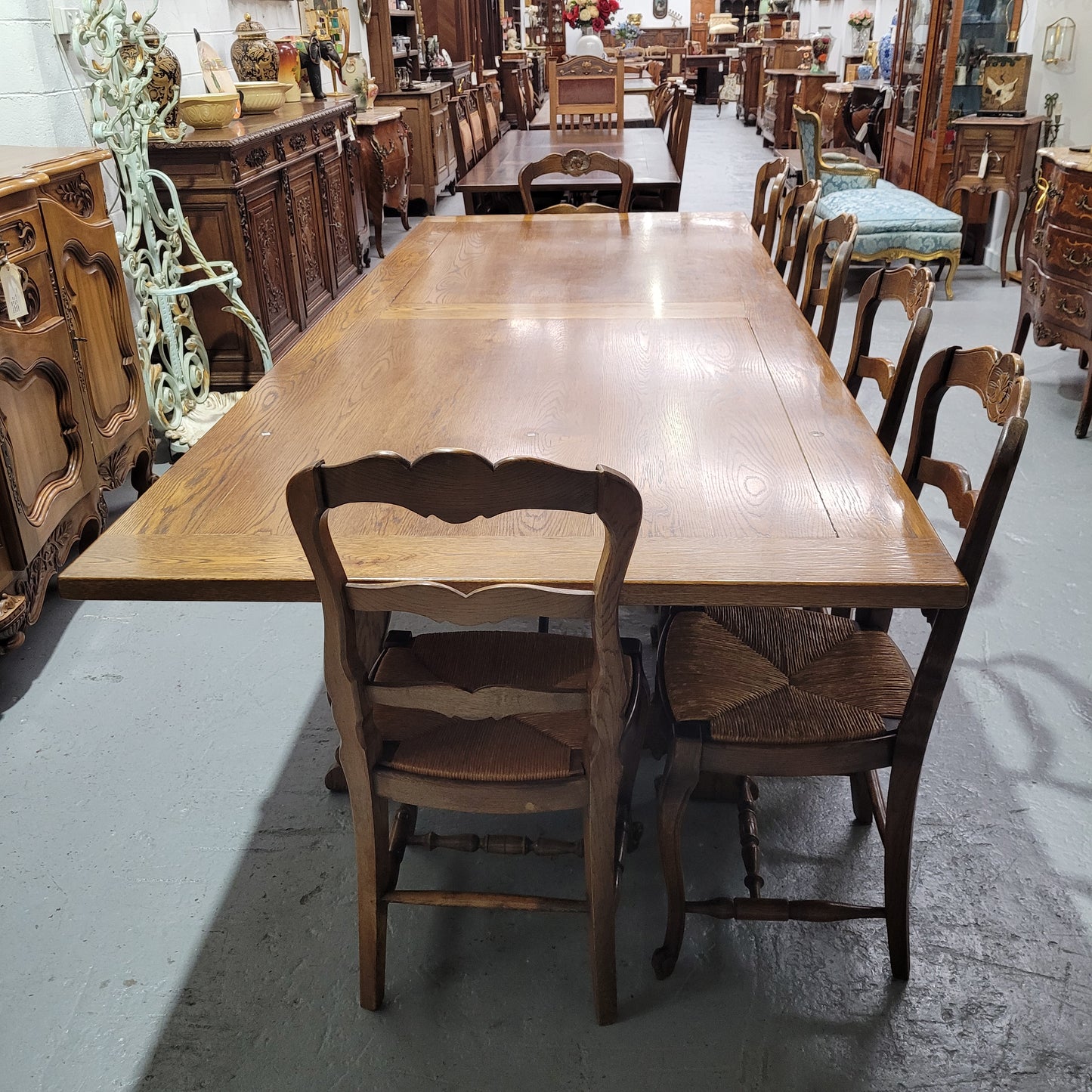 Bespoke Spanish Style Three Meter Long Dining Table