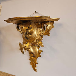 Vintage Gilt Carved Wood Wall Shelf | Antique & Vintage | Moonee Ponds Antiques | Australia Wide Delivery