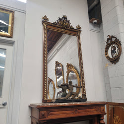 Stunning Antique French Baroque Style Mantel Mirror | Antique & Vintage | Moonee Ponds Antiques | Australia Wide Delivery