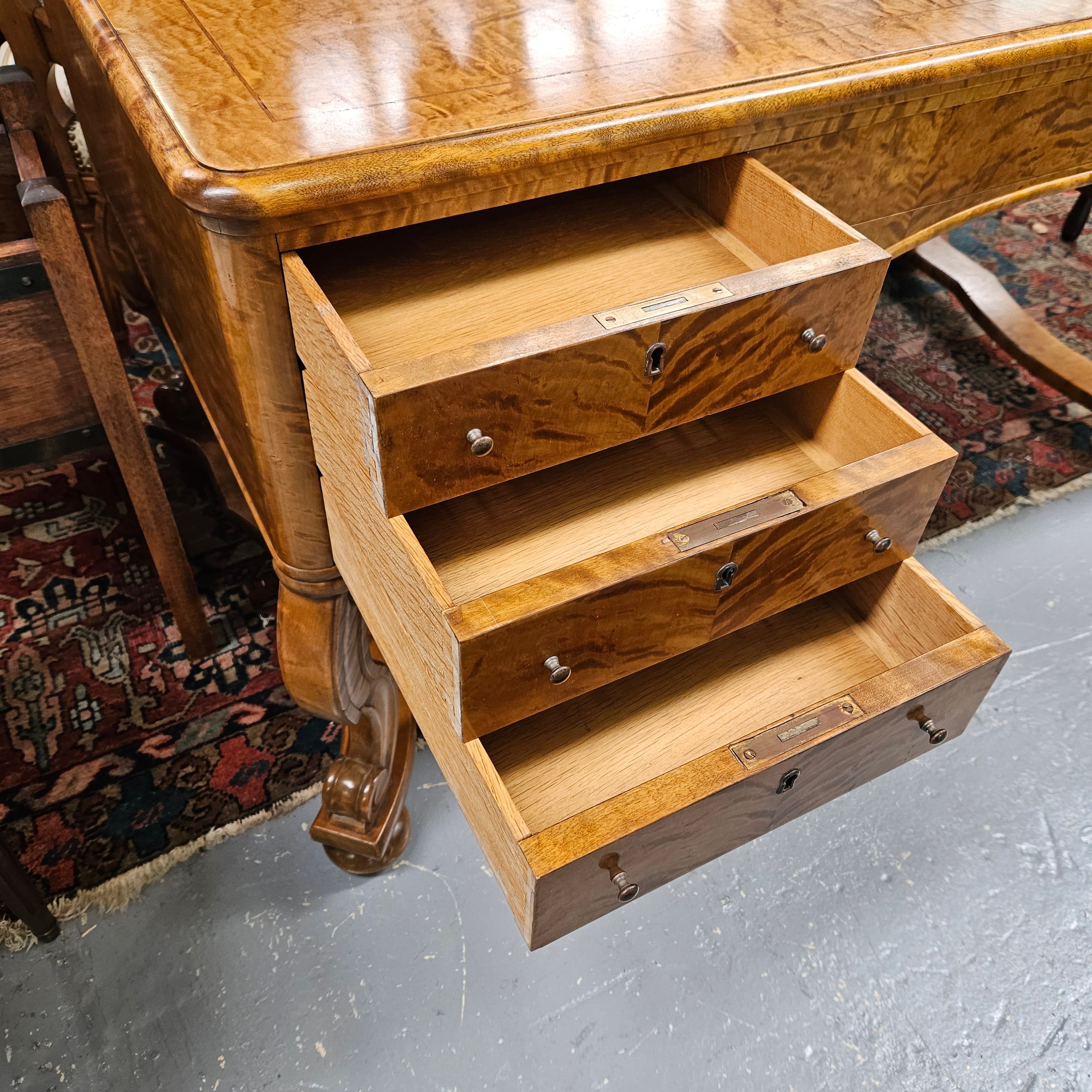 Empire Style Netherlands Desk | Antique & Vintage | Moonee Ponds Antiques | Australia Wide Delivery