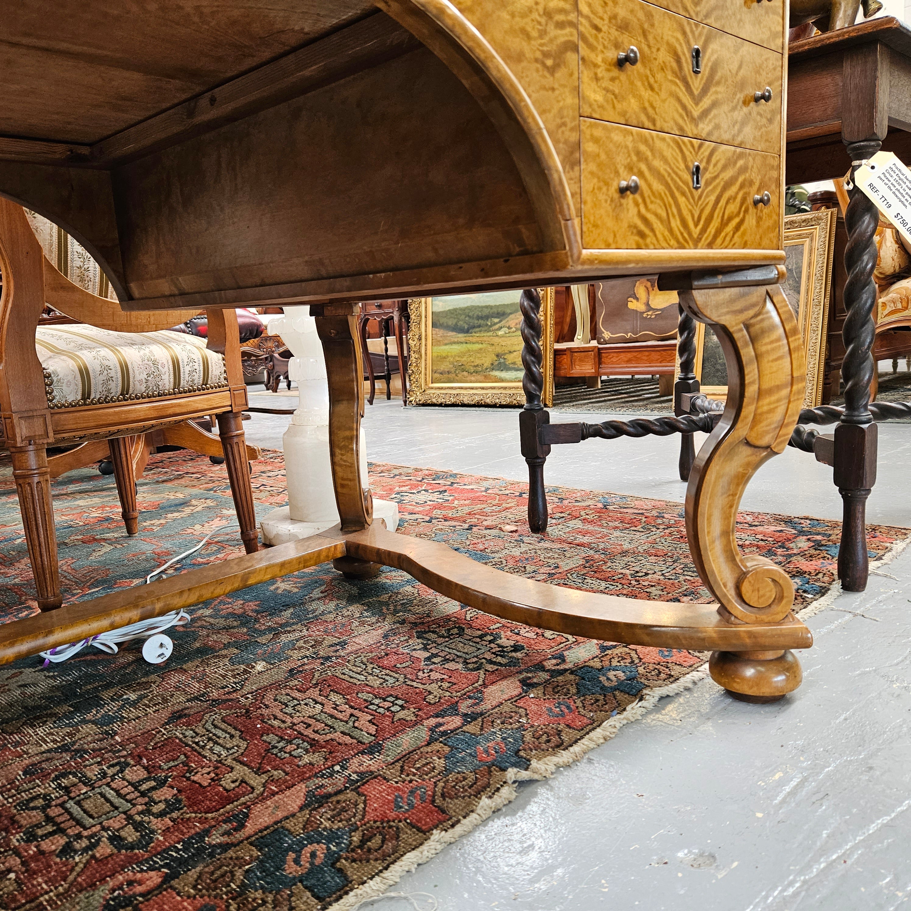 Empire Style Netherlands Desk | Antique & Vintage | Moonee Ponds Antiques | Australia Wide Delivery