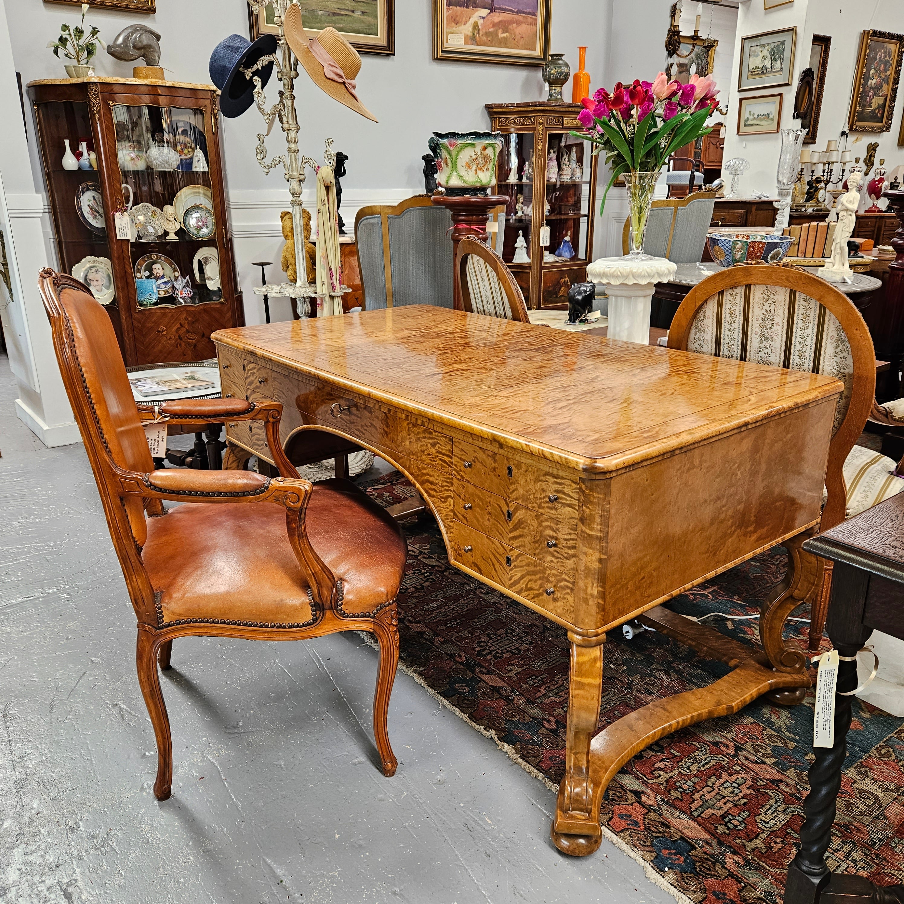 Empire Style Netherlands Desk | Antique & Vintage | Moonee Ponds Antiques | Australia Wide Delivery