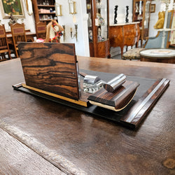 Rosewood Art Deco Desk Set | Antique & Vintage | Moonee Ponds Antiques | Australia Wide Delivery