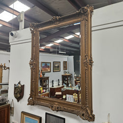 Antique Giltwood Mirror Beveled Edge | Antique & Vintage | Moonee Ponds Antiques | Australia Wide Delivery