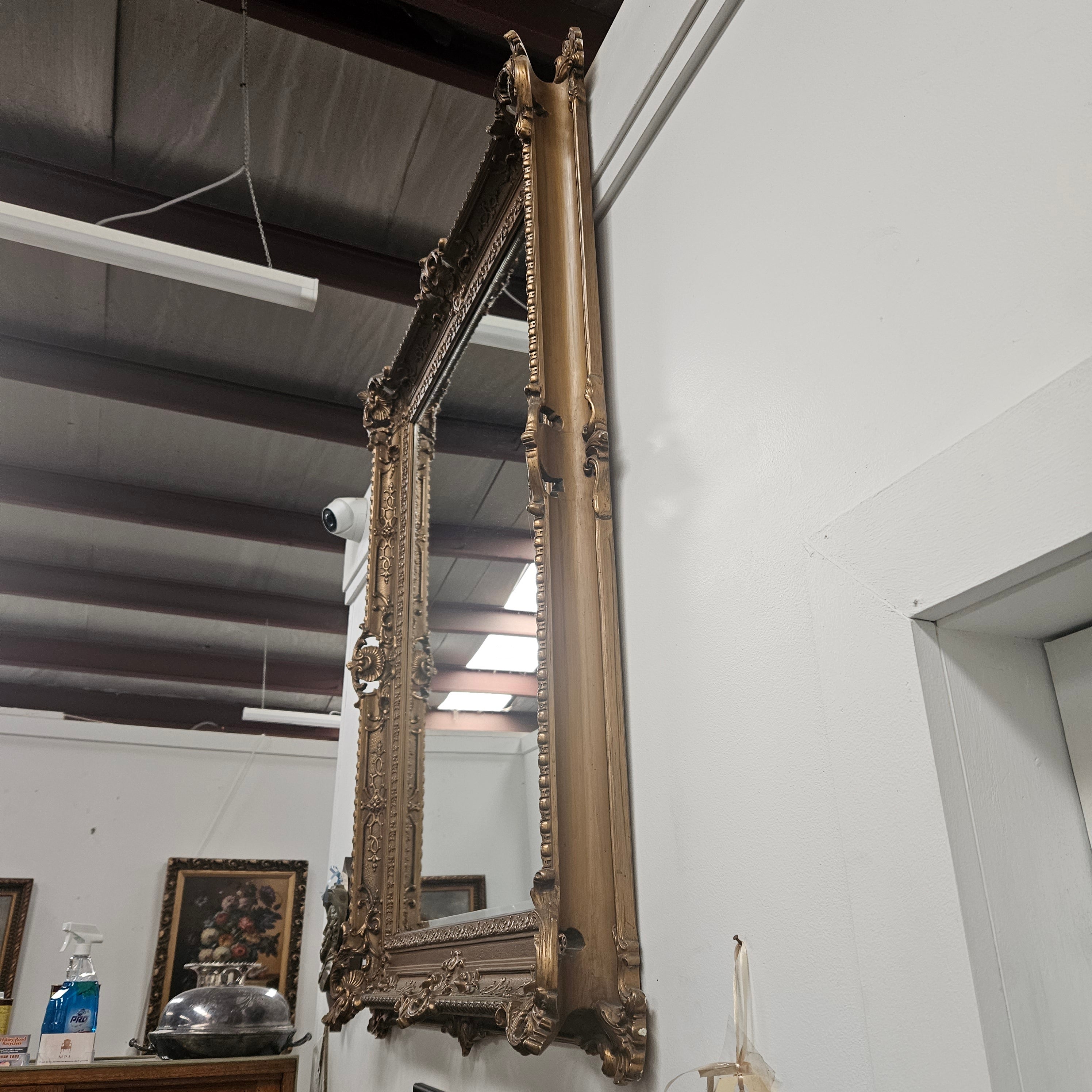 Antique Giltwood Mirror Beveled Edge | Antique & Vintage | Moonee Ponds Antiques | Australia Wide Delivery