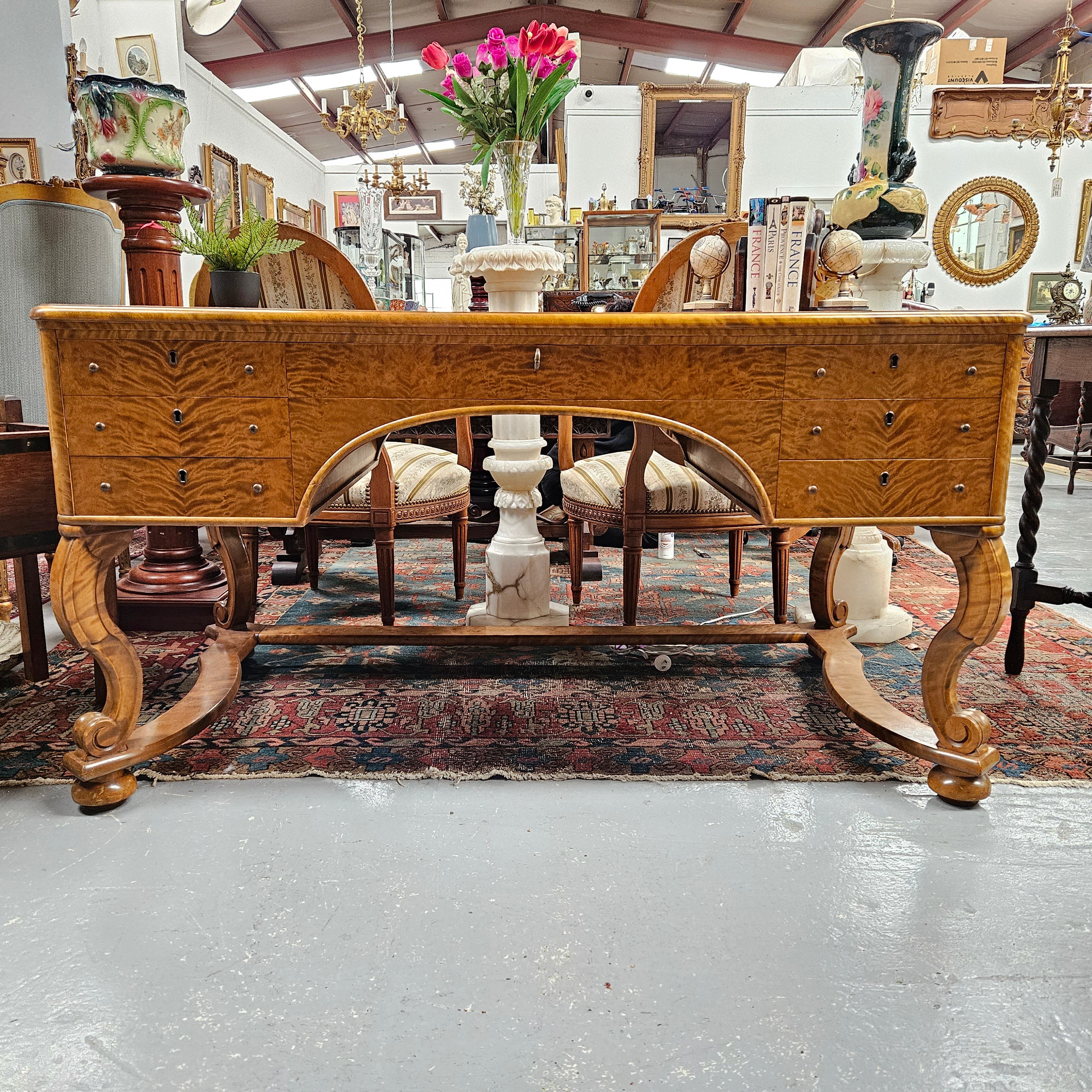 Empire Style Netherlands Desk | Antique & Vintage | Moonee Ponds Antiques | Australia Wide Delivery