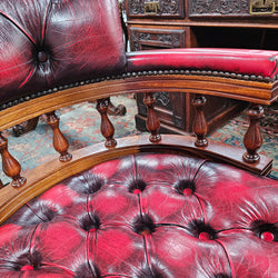 Vintage Leather Desk Chair | Antique & Vintage | Moonee Ponds Antiques | Australia Wide Delivery