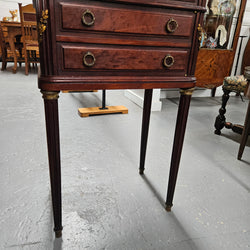 Louis XVI Style Walnut Side Table | Antique & Vintage | Moonee Ponds Antiques | Australia Wide Delivery