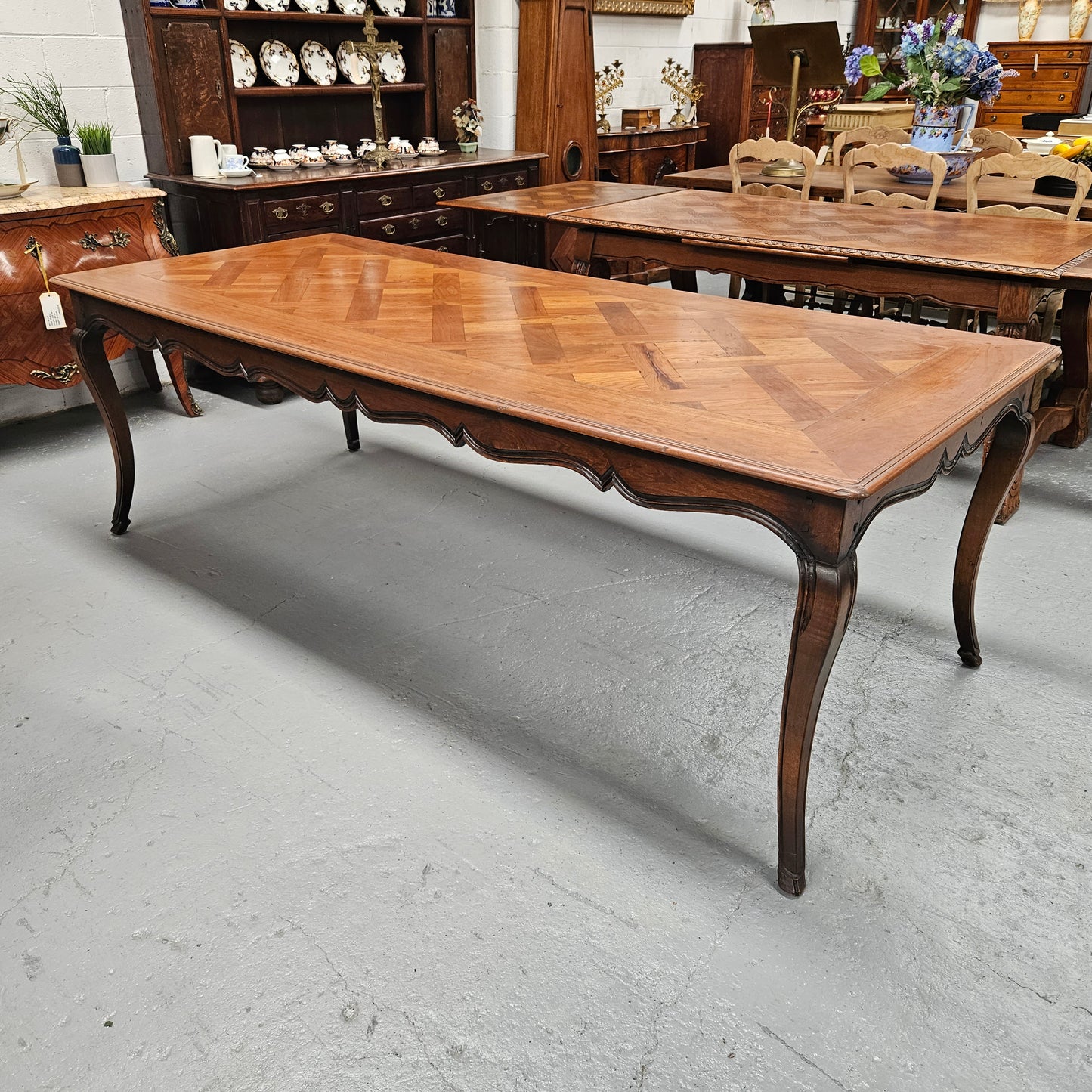 Louis XV Style Bespoke Parquetry Table