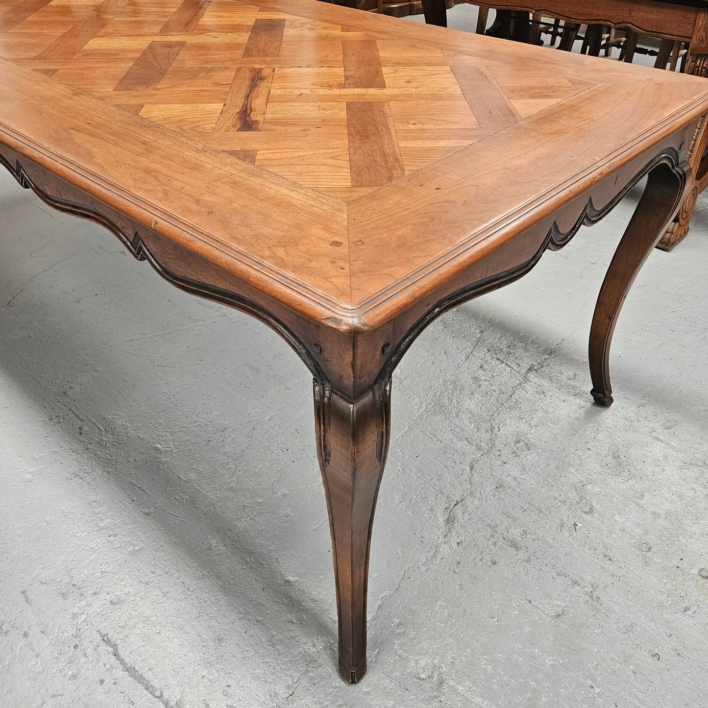 Louis XV Style Bespoke Parquetry Table