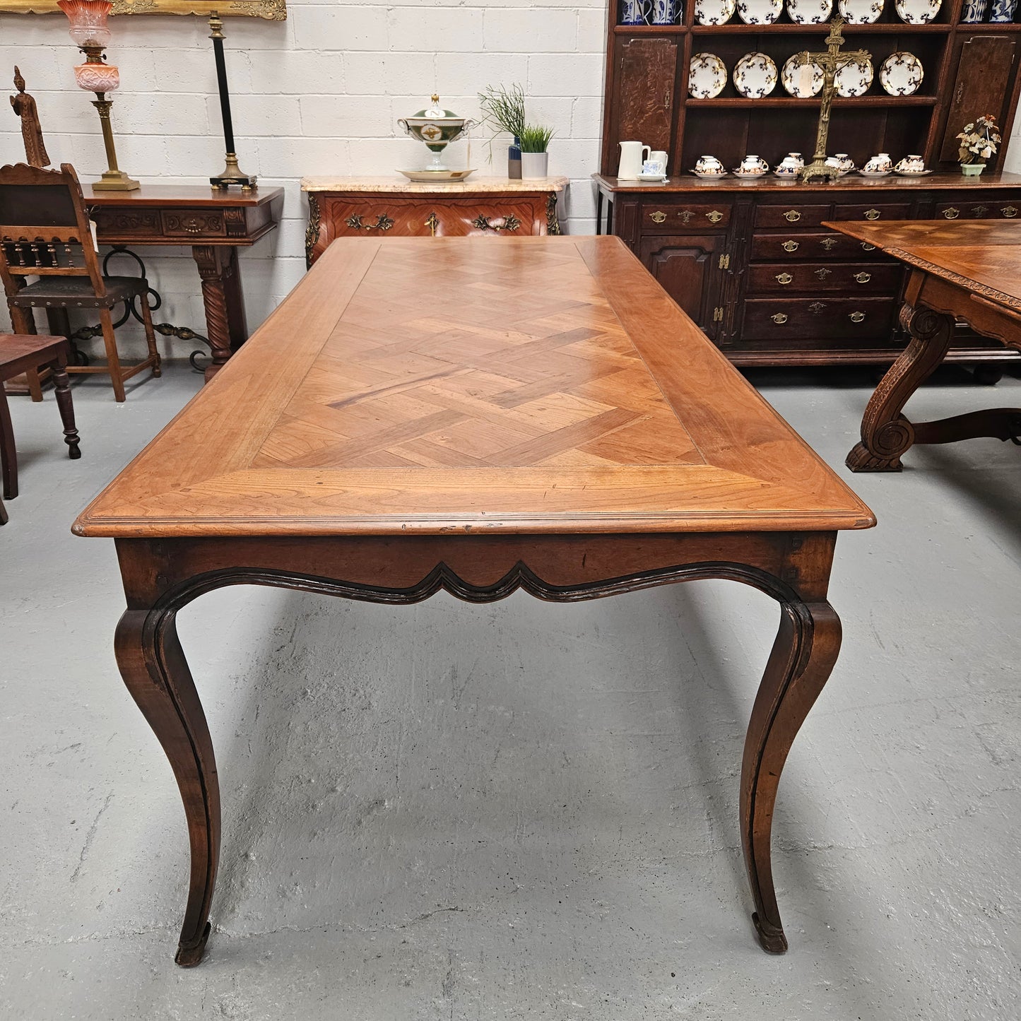 Louis XV Style Bespoke Parquetry Table