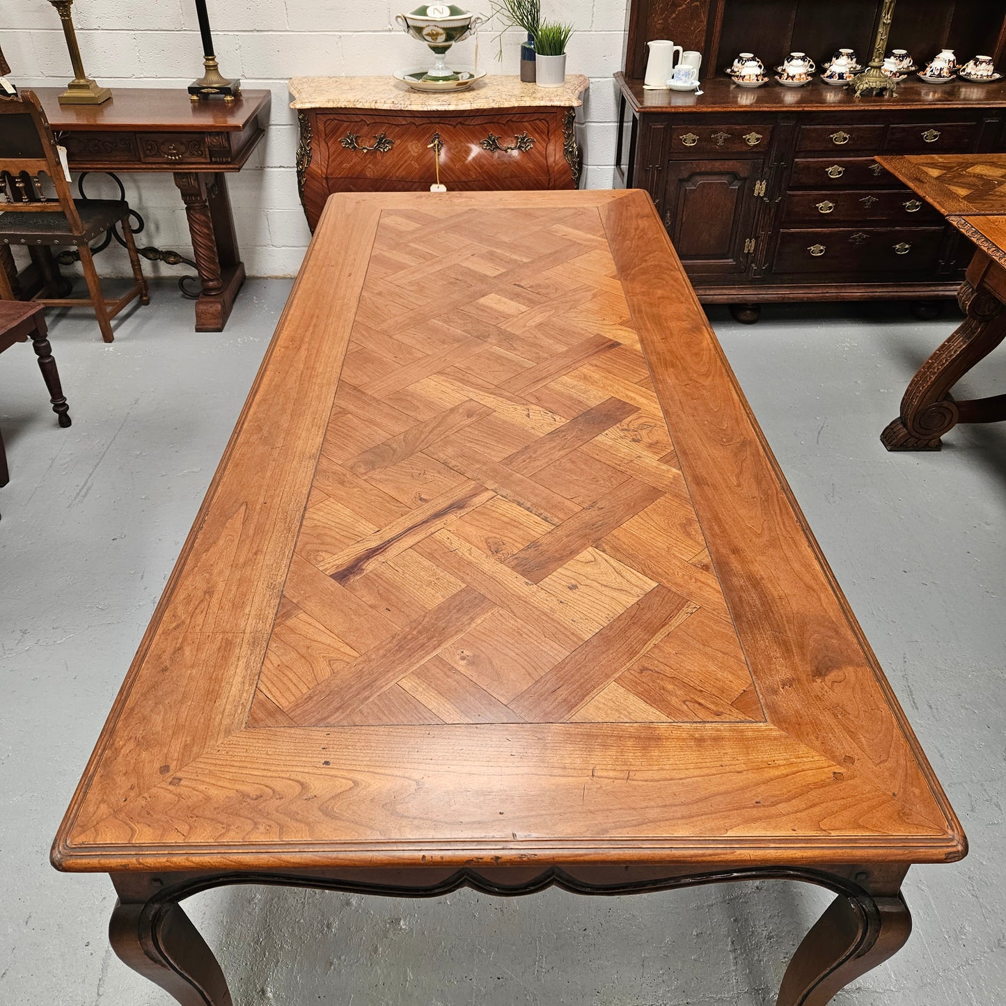 Louis XV Style Bespoke Parquetry Table