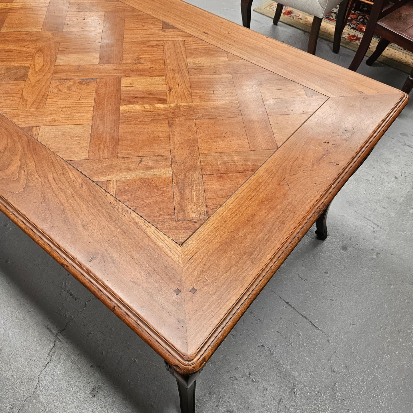 Louis XV Style Bespoke Parquetry Table