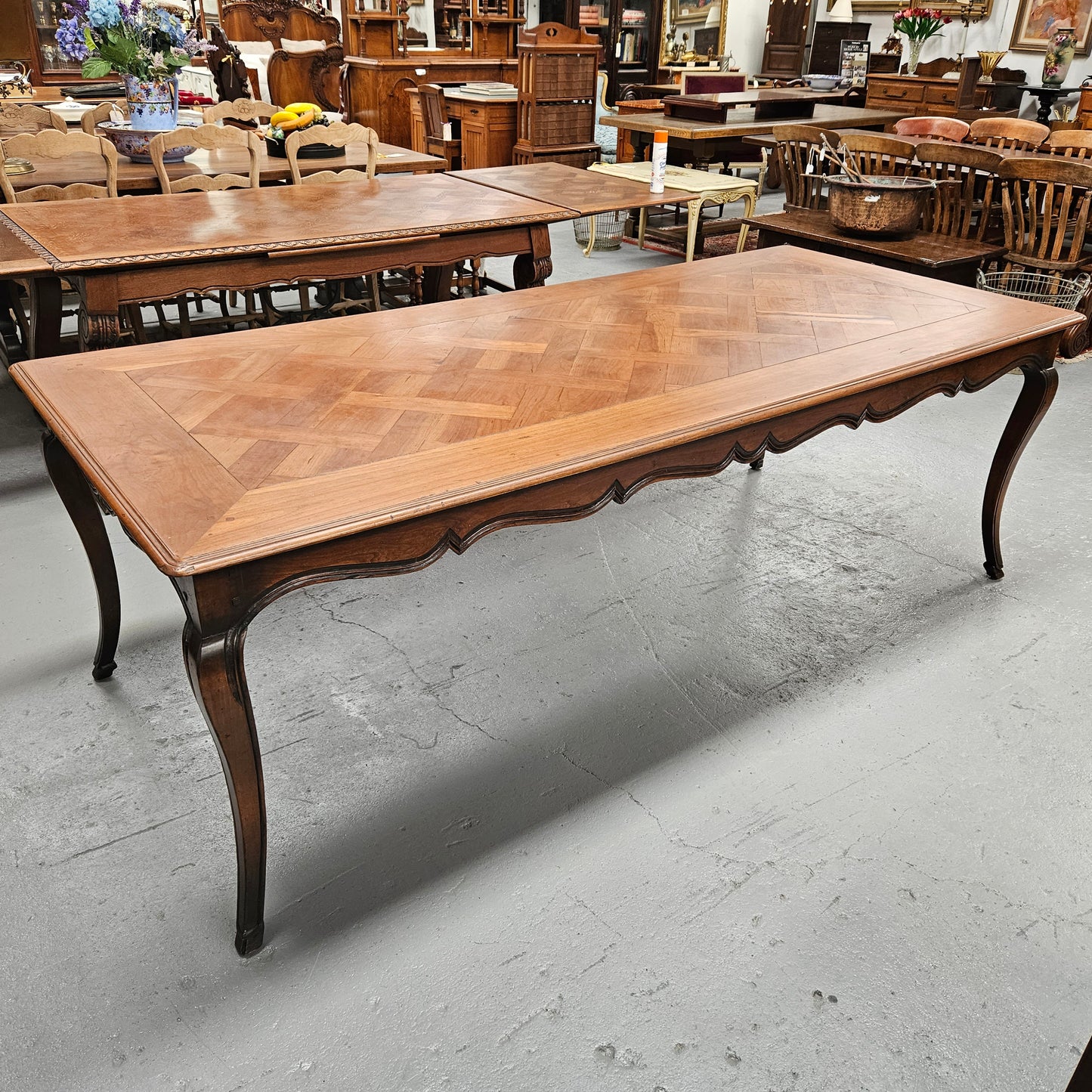 Louis XV Style Bespoke Parquetry Table