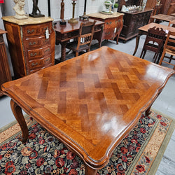 Antique Louis XV Style Parquetry Dining Table | Antique & Vintage | Moonee Ponds Antiques | Australia Wide Delivery