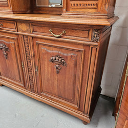 French Oak Art Deco Buffet | Antique & Vintage | Moonee Ponds Antiques | Australia Wide Delivery