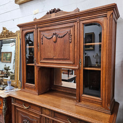French Oak Art Deco Buffet | Antique & Vintage | Moonee Ponds Antiques | Australia Wide Delivery