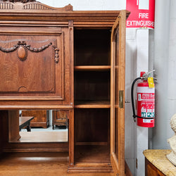 French Oak Art Deco Buffet | Antique & Vintage | Moonee Ponds Antiques | Australia Wide Delivery