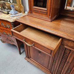 French Oak Art Deco Buffet | Antique & Vintage | Moonee Ponds Antiques | Australia Wide Delivery