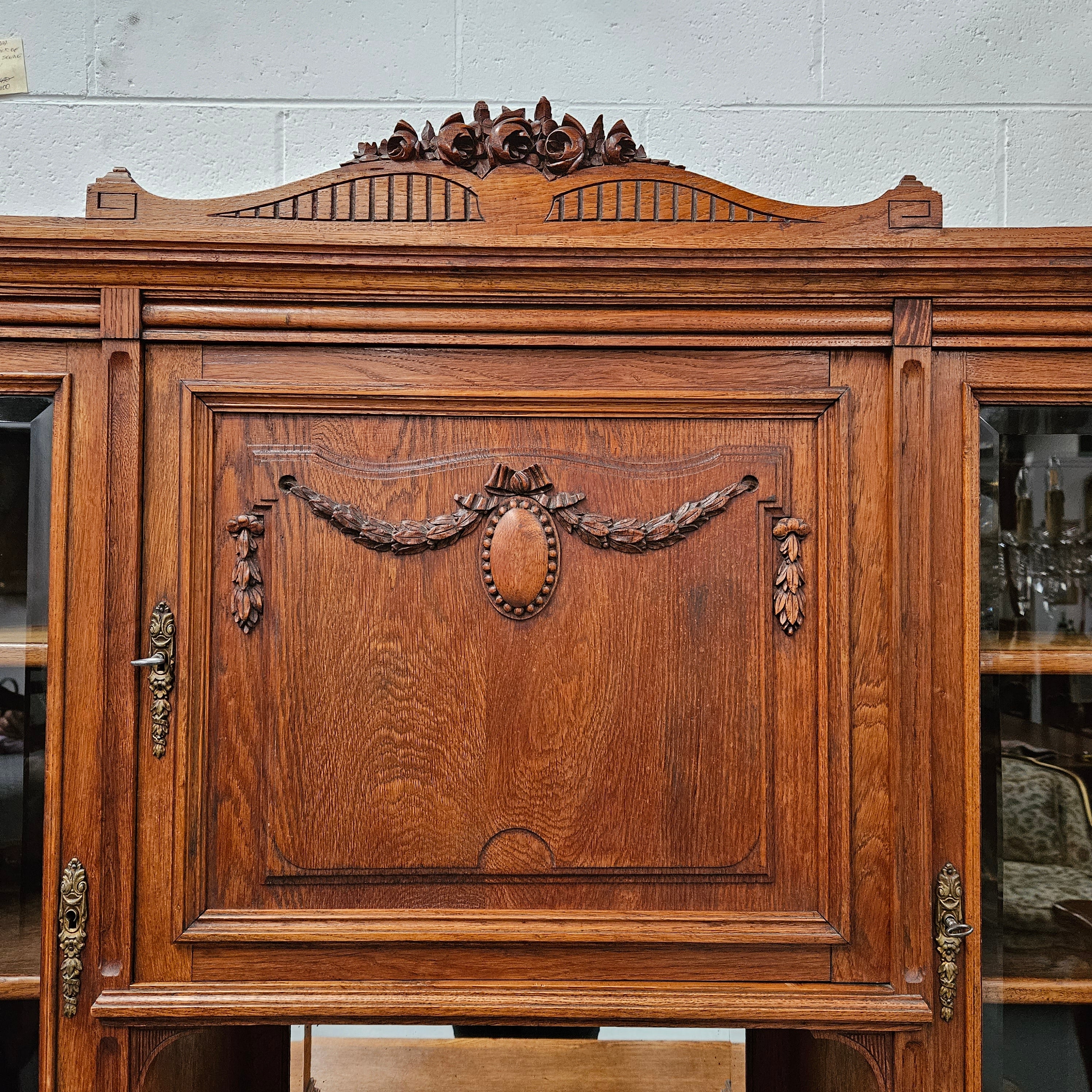 French Oak Art Deco Buffet | Antique & Vintage | Moonee Ponds Antiques | Australia Wide Delivery