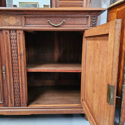 French Oak Art Deco Buffet | Antique & Vintage | Moonee Ponds Antiques | Australia Wide Delivery