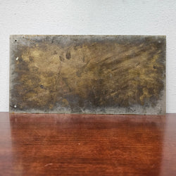 Vintage Metal "Commercial Union Assurance" signage | Antique & Vintage | Moonee Ponds Antiques | Australia Wide Delivery