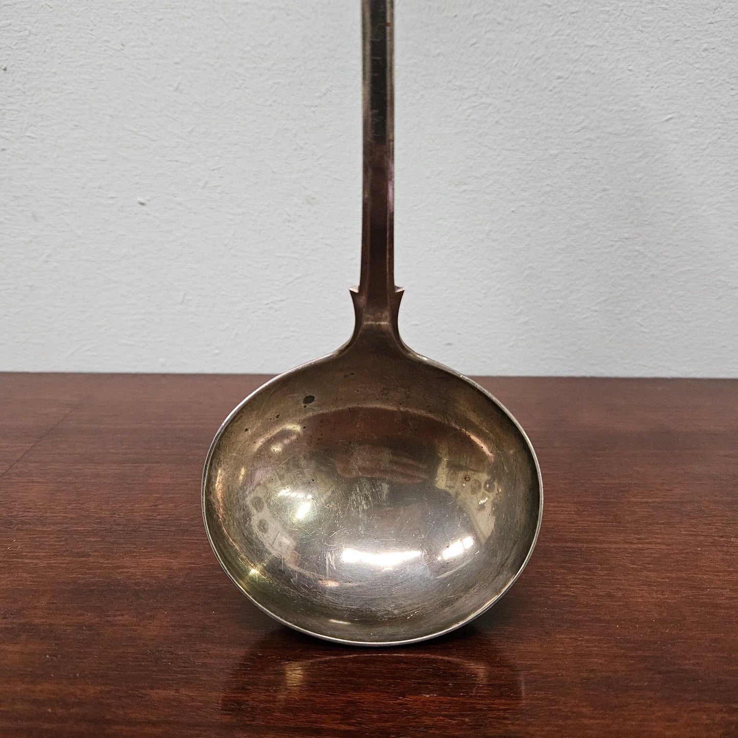 Large Vintage Silver Plate Ladle