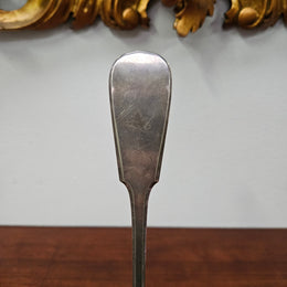 Large Vintage Silver Plate Ladle