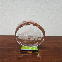 Crystal Melbourne Paper Weight | Antique & Vintage | Moonee Ponds Antiques | Australia Wide Delivery