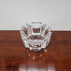 Orrefors "Corona" by Lars Hellsten Crystal Bowl | Antique & Vintage | Moonee Ponds Antiques | Australia Wide Delivery