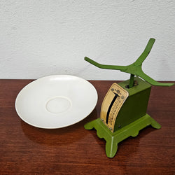 Small Vintage Original Metal Kitchen Scales | Antique & Vintage | Moonee Ponds Antiques | Australia Wide Delivery