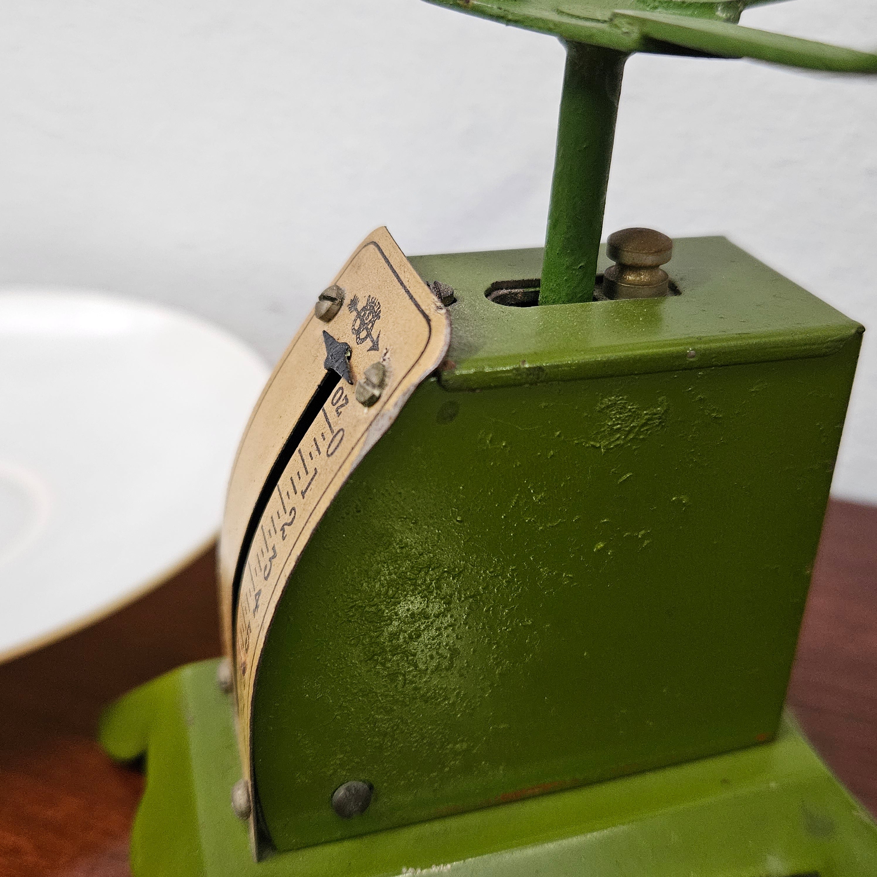Small Vintage Original Metal Kitchen Scales | Antique & Vintage | Moonee Ponds Antiques | Australia Wide Delivery