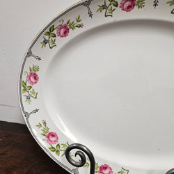 Antique Serving Plate Losol Ware Keeling Co Burslem England | Antique & Vintage | Moonee Ponds Antiques | Australia Wide Delivery