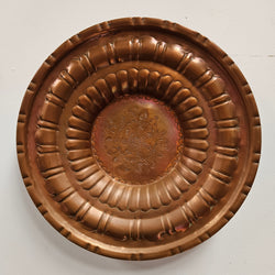 Antique Copper Repousse Worked Charger Plate | Antique & Vintage | Moonee Ponds Antiques | Australia Wide Delivery