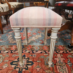 Louis XVI Style Upholstered Stool | Antique & Vintage | Moonee Ponds Antiques | Australia Wide Delivery